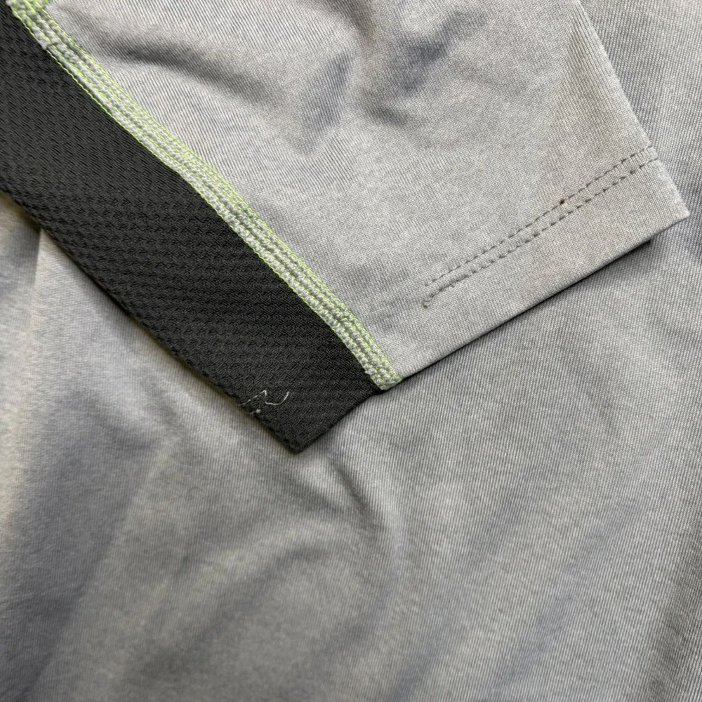 The North Face 1/4 Zip Pullover Mens L Gray FlashDry-XD Long Sleeve Active Shirt